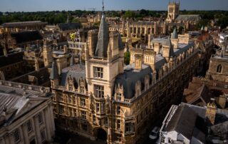 Happy medical school students celebrating acceptances with help from SOS Admissions advising.